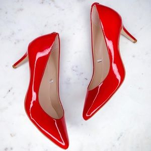 KATE SPADE ♠️ Brand New. Red Patent pumps.